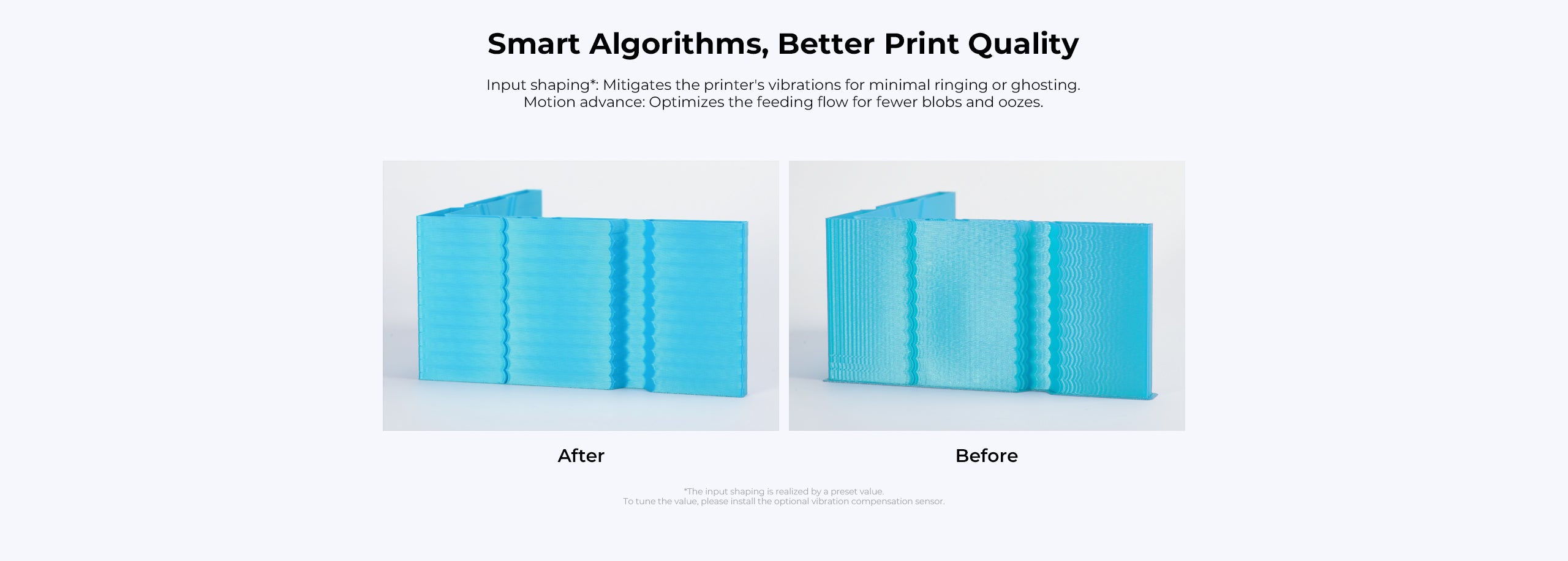 Ender 3 V3 KE has smart algorithms, better print quality