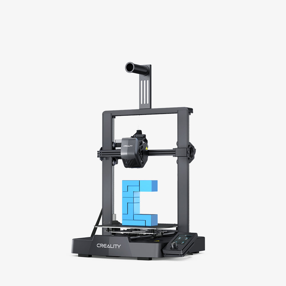 Ender 3 v3 Se 3d printer product view with 3D model