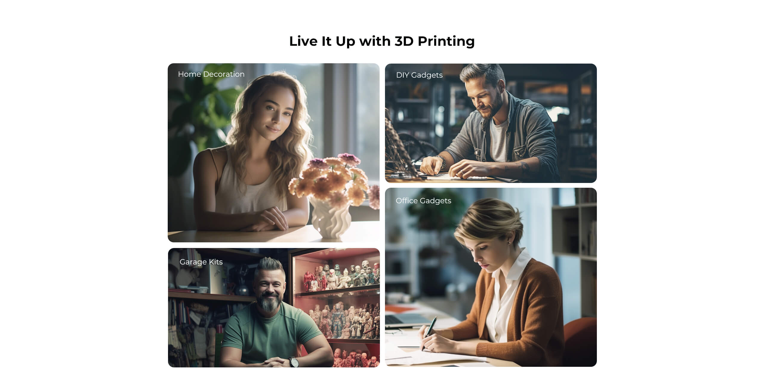 live it up with 3d printing